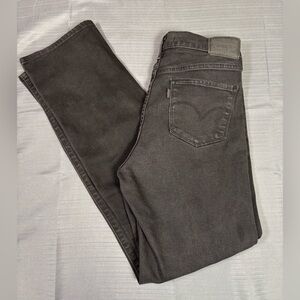 Levi’s 314 Shaping Straight Jeans – Washed Black – Women’s W28 L30